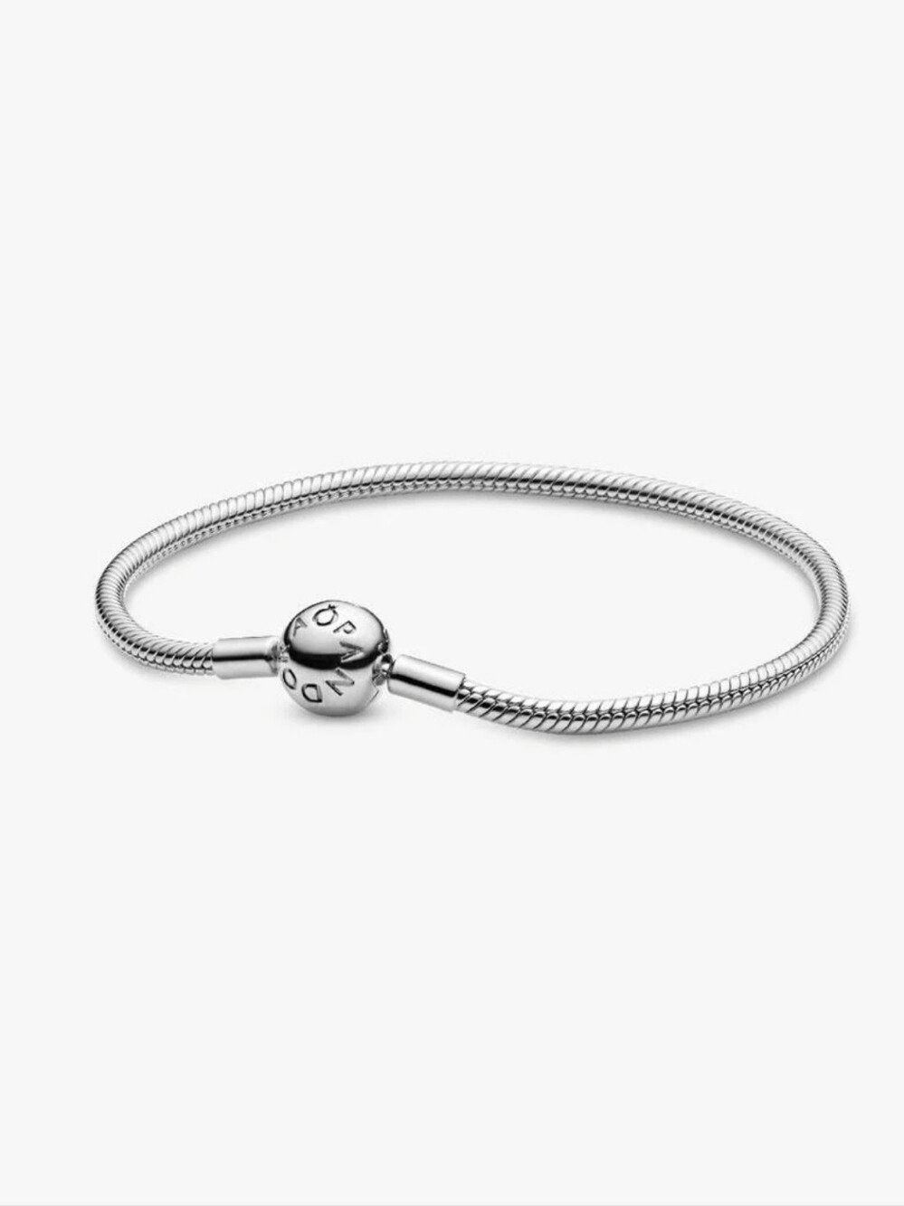 Authentic Pandora Moments Snake Chain Bracelet - Picture 2 of 5